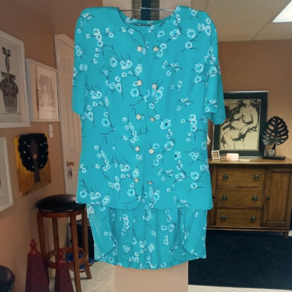 VINTAGE 80'S SKIRT SET